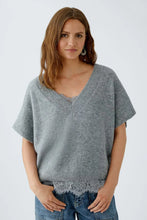 Load image into Gallery viewer, Oui Oversized V Neck Pullover