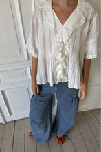 Load image into Gallery viewer, Project AJ117 Gail Cotton Collared Blouse