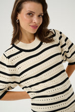 Load image into Gallery viewer, Kaffe KaEvelyn Striped Knit Pullover