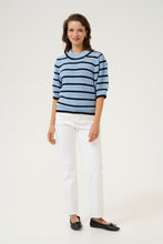 Load image into Gallery viewer, Kaffe KaEvelyn Striped Knit Pullover