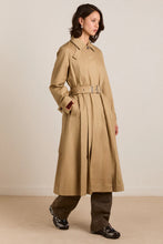 Load image into Gallery viewer, Damson Madder Sofia Pleated Trench