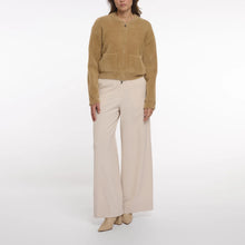 Load image into Gallery viewer, Rino & Pelle Bento Furry Zip Cardigan