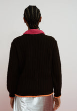 Load image into Gallery viewer, Dr Bloom Grace Neck Scarf Cardigan