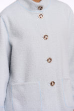 Load image into Gallery viewer, Rino & Pelle Blue Snow Soft Cape Coat