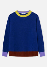 Load image into Gallery viewer, Dr Bloom Moss Tri colour Jumper