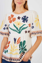 Load image into Gallery viewer, Derhy Bastelica Cotton Blouse