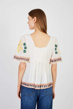 Load image into Gallery viewer, Derhy Bastelica Cotton Blouse