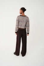 Load image into Gallery viewer, Lollys Laundry Saxo Fairisle Cardigan