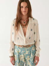 Load image into Gallery viewer, Maison Hotel Dylan Cotton Blouse
