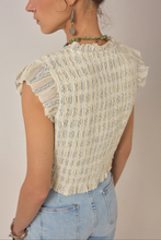 Load image into Gallery viewer, Maison Hotel Omaris Sleeveless Shirred Top