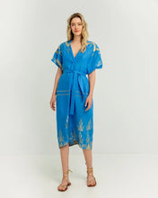 Load image into Gallery viewer, Greek Arachaic Kori - Roots Kaftan with Belt