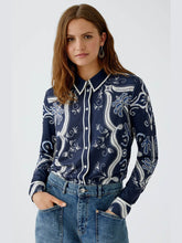 Load image into Gallery viewer, Oui Western Paisley Soft Shirt