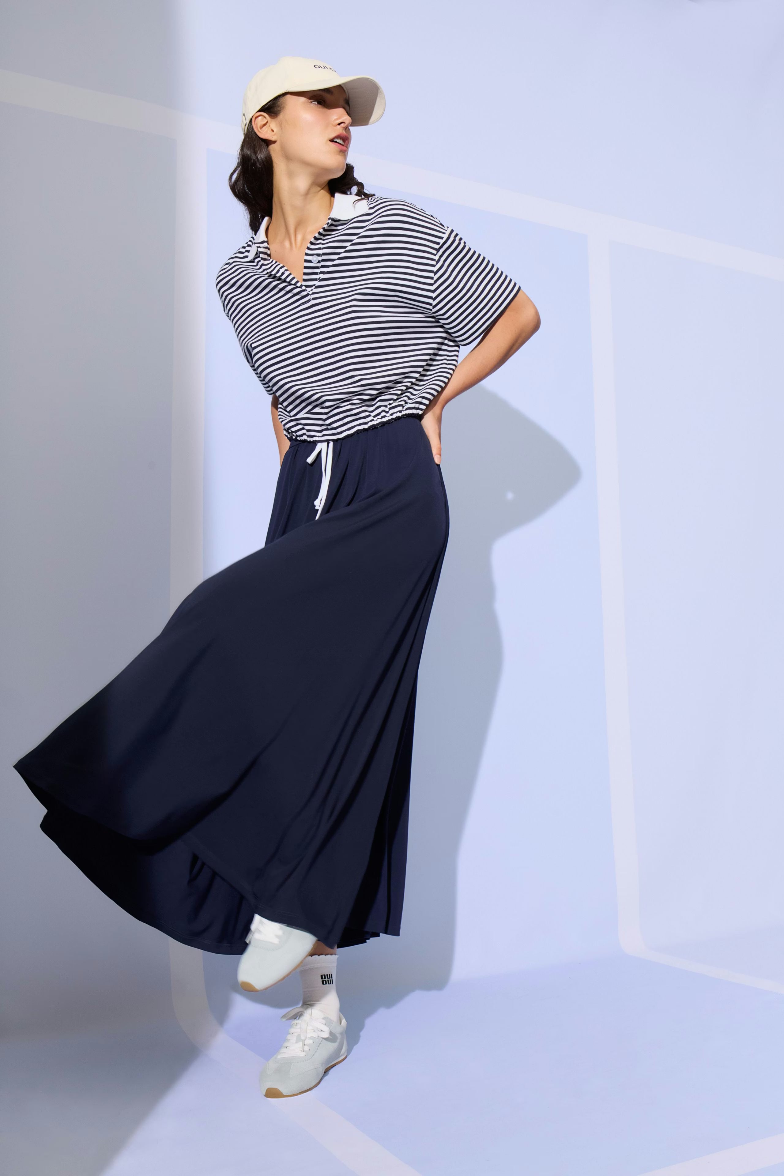 Oui Soft Touch Maxi Skirt