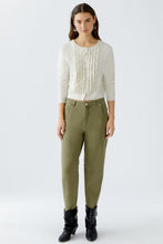 Load image into Gallery viewer, Oui Ruffle Front Short Cardigan
