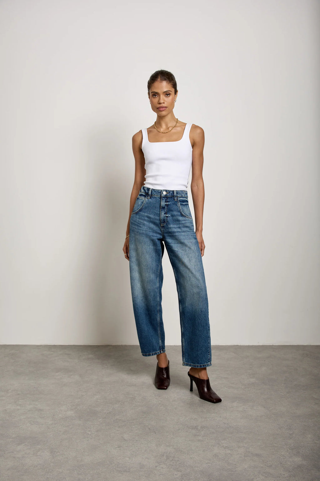 Seventy + Mochi Bo Carpenter Barrel Jeans