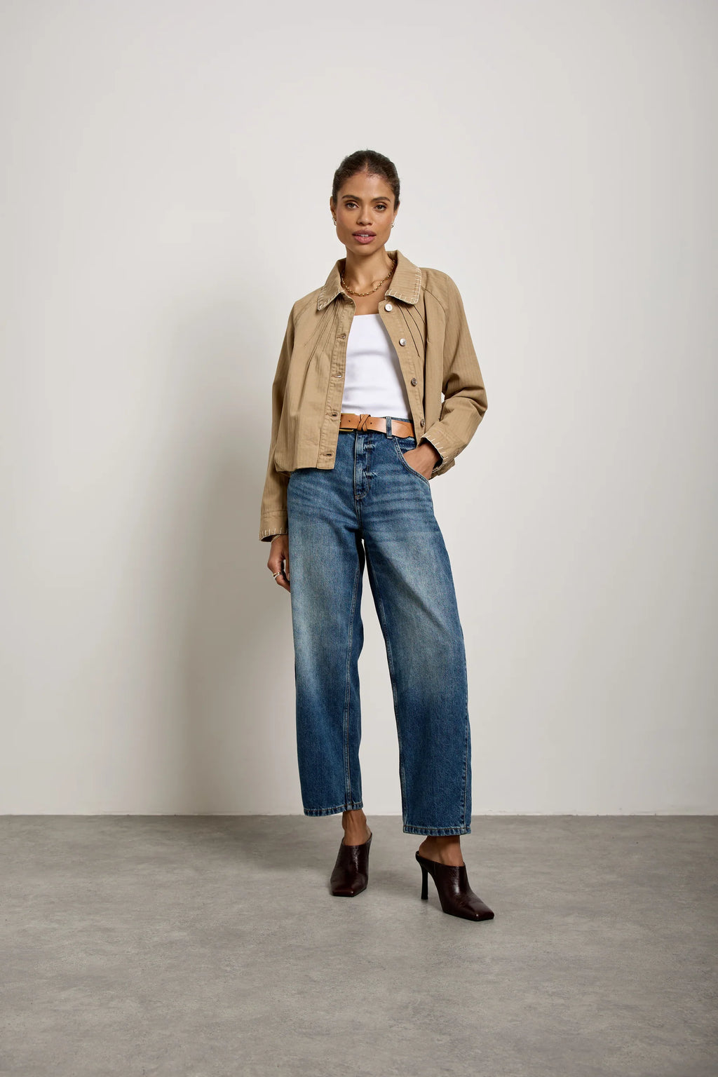 Seventy + Mochi Bo Carpenter Barrel Jeans