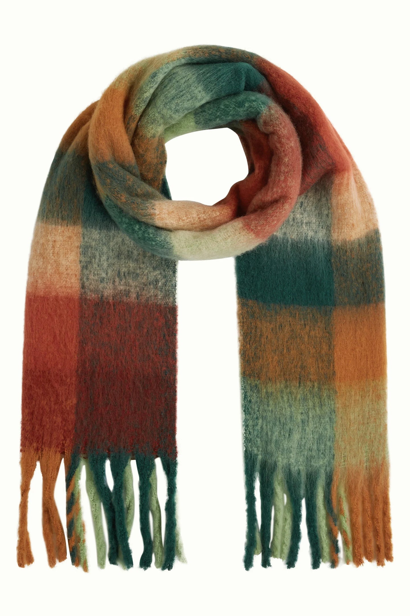 King Louie Check Scarf