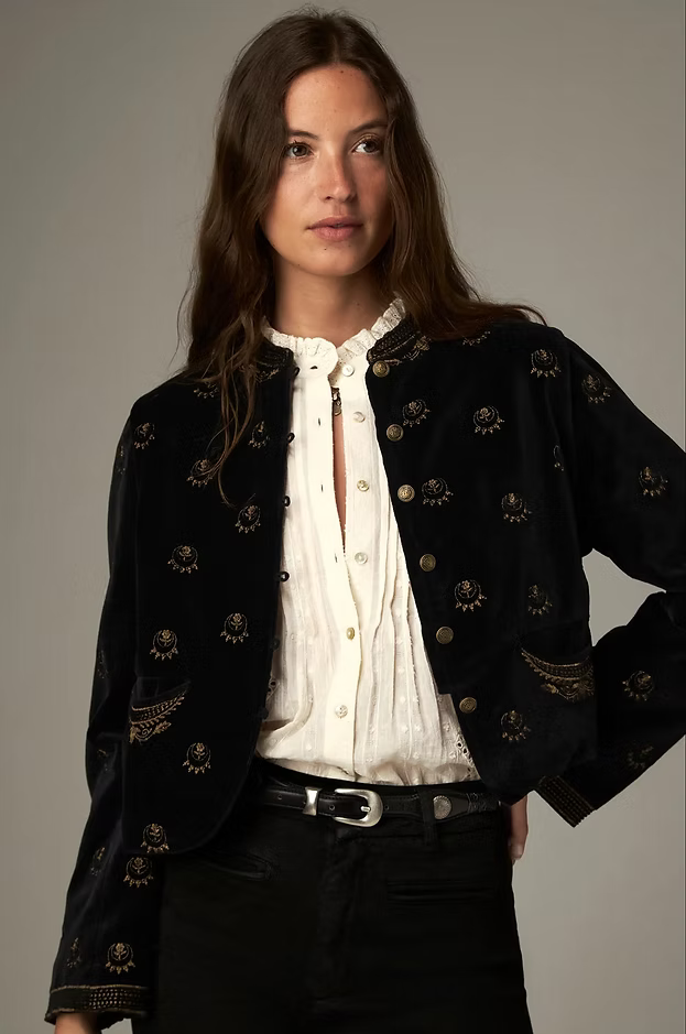 Maison Hotel Luna Velvet Jacket