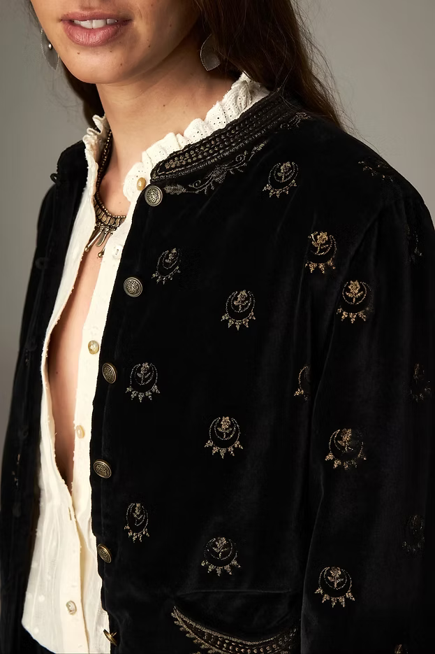 Maison Hotel Luna Velvet Jacket