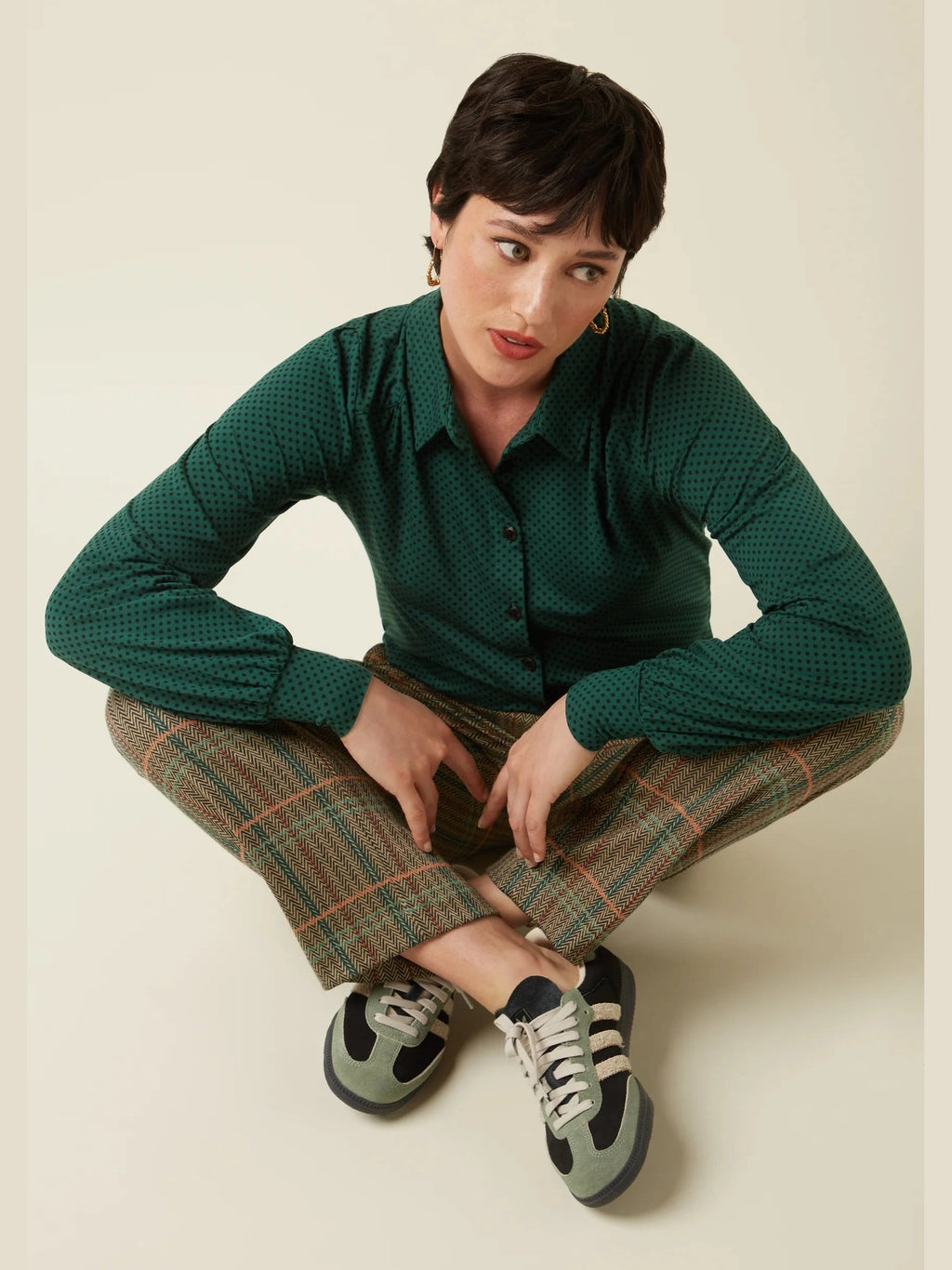 King Louie Ann Check Pants Luton