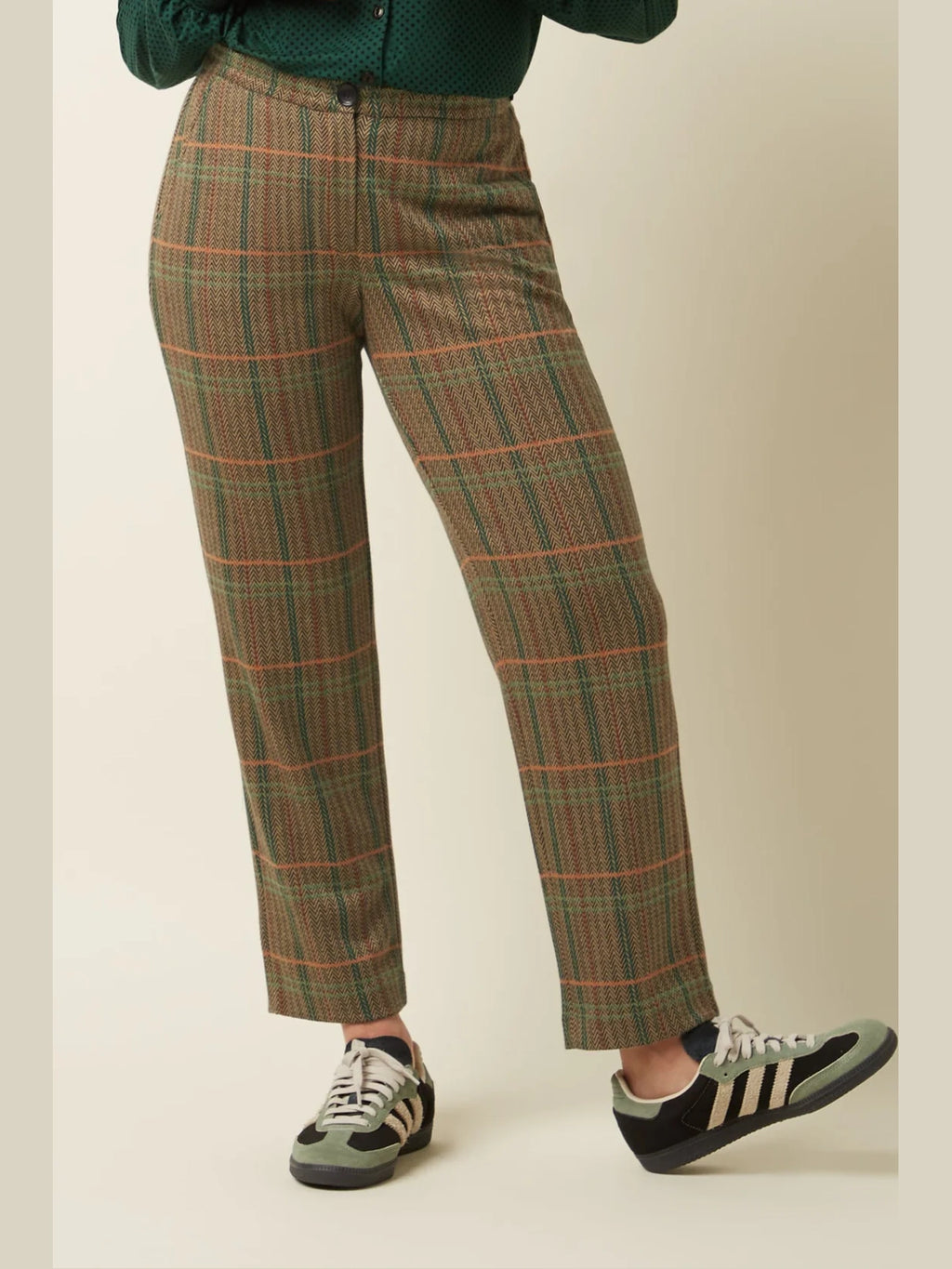 King Louie Ann Check Pants Luton