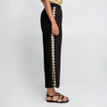 Greek Archaic Kori Gold Flaked Trousers
