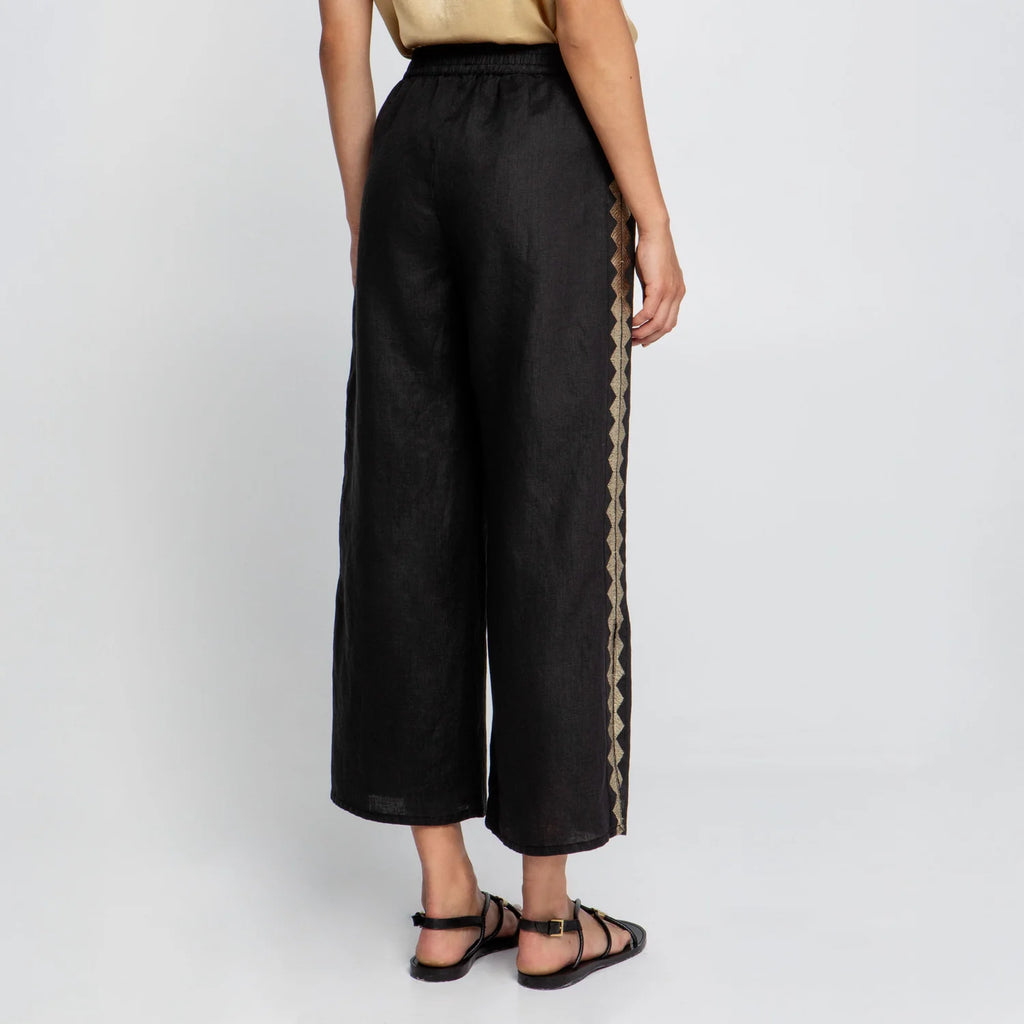Greek Archaic Kori Gold Flaked Trousers
