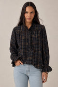 Maison Hotel Coco Plaid Blouse