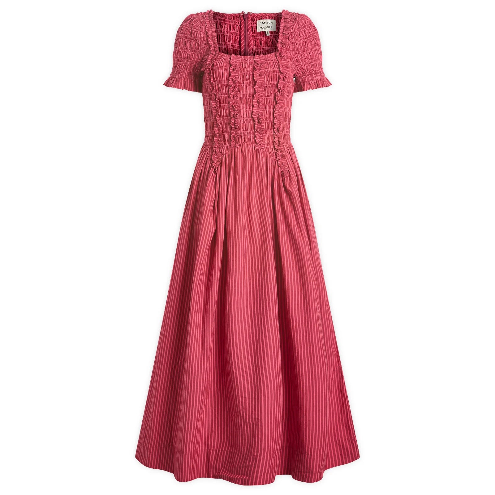 Damson Madder Raphaela Ruffle Midi Dress