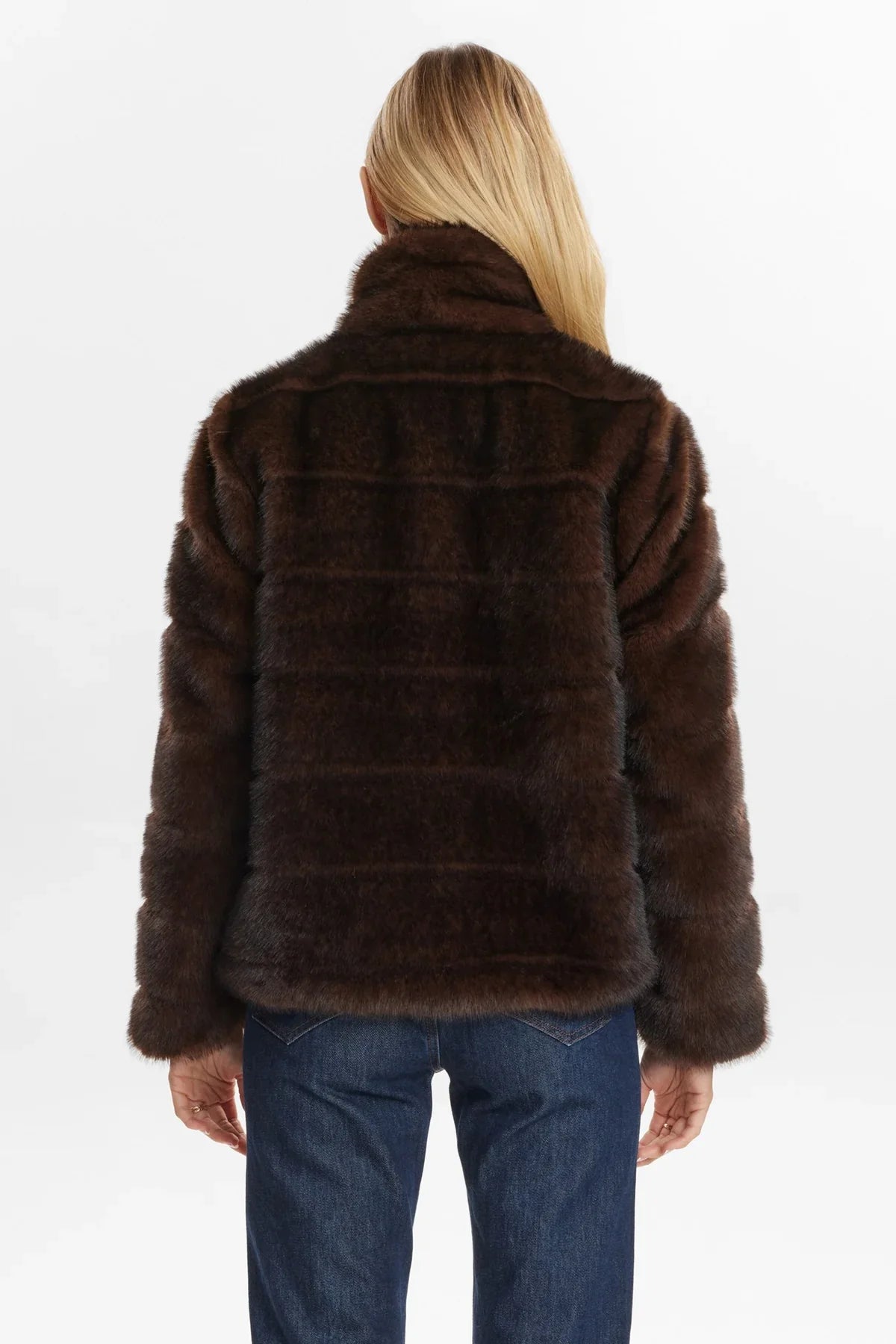 Numph Windall Faux Fur Jacket