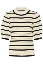 Load image into Gallery viewer, Kaffe KaEvelyn Striped Knit Pullover
