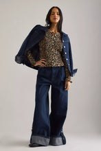 Load image into Gallery viewer, Damson Madder Elliana Smocked Cardi
