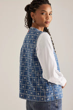 Load image into Gallery viewer, Damson Madder Dilly Denim Vest
