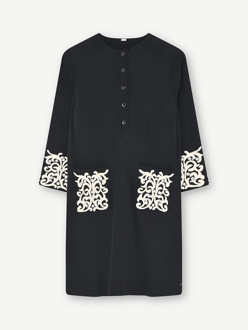 Gustav Tanja Short Dress with Beading