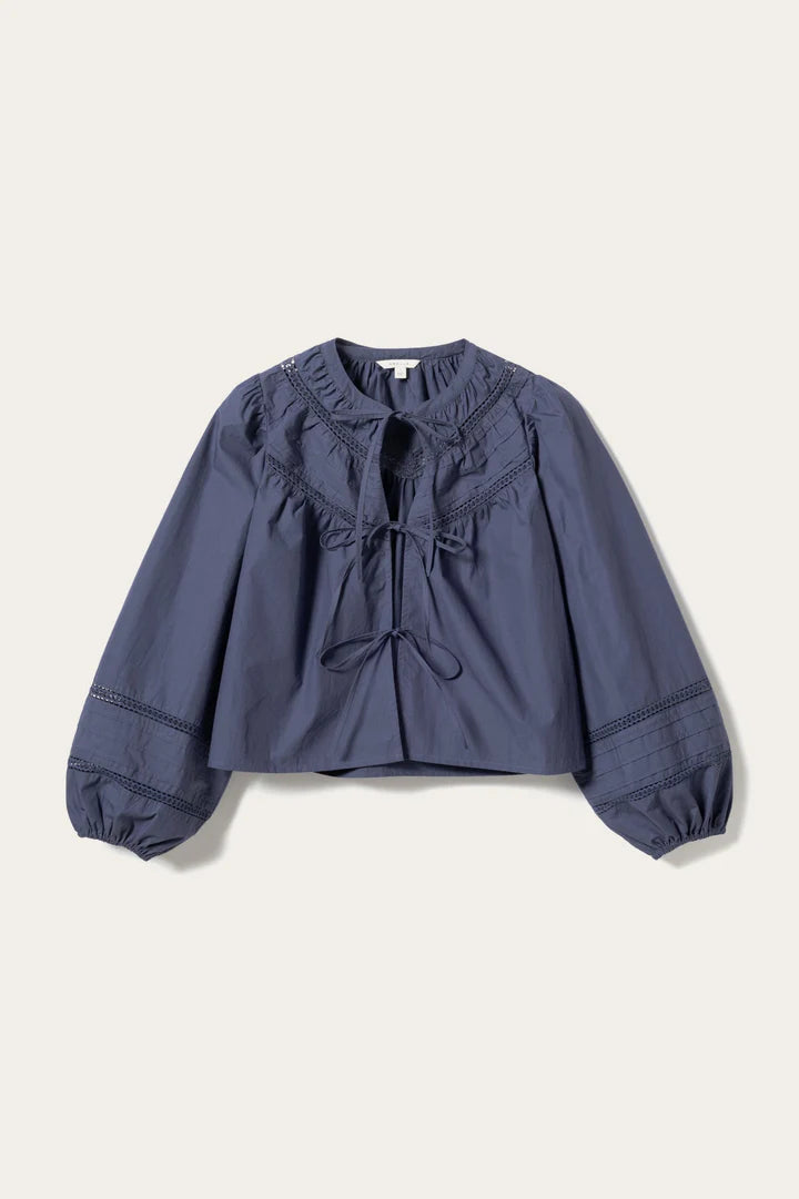 Noella Marceline Tie up Blouse