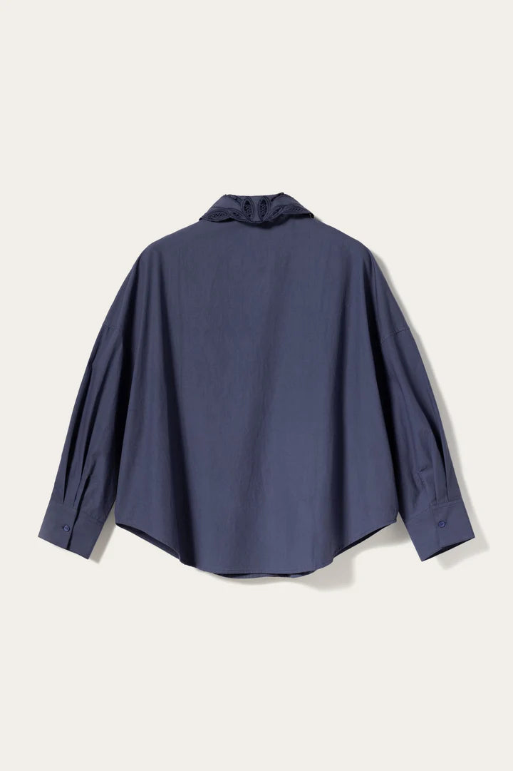 Noella Maisy Openwork Boxy Shirt