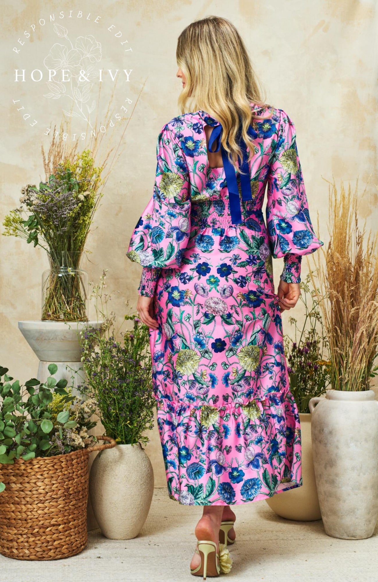 Hope & Ivy The Camellia Dress