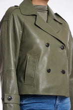 Load image into Gallery viewer, Rino &amp; Pelle Lotte Leather Double Breasted Jacket
