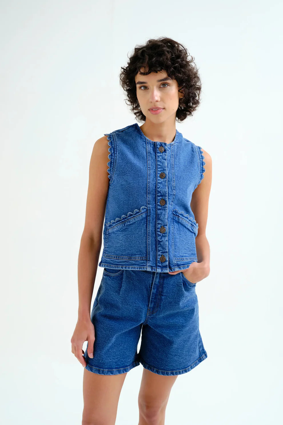 Compania Fantastica Denim Vest