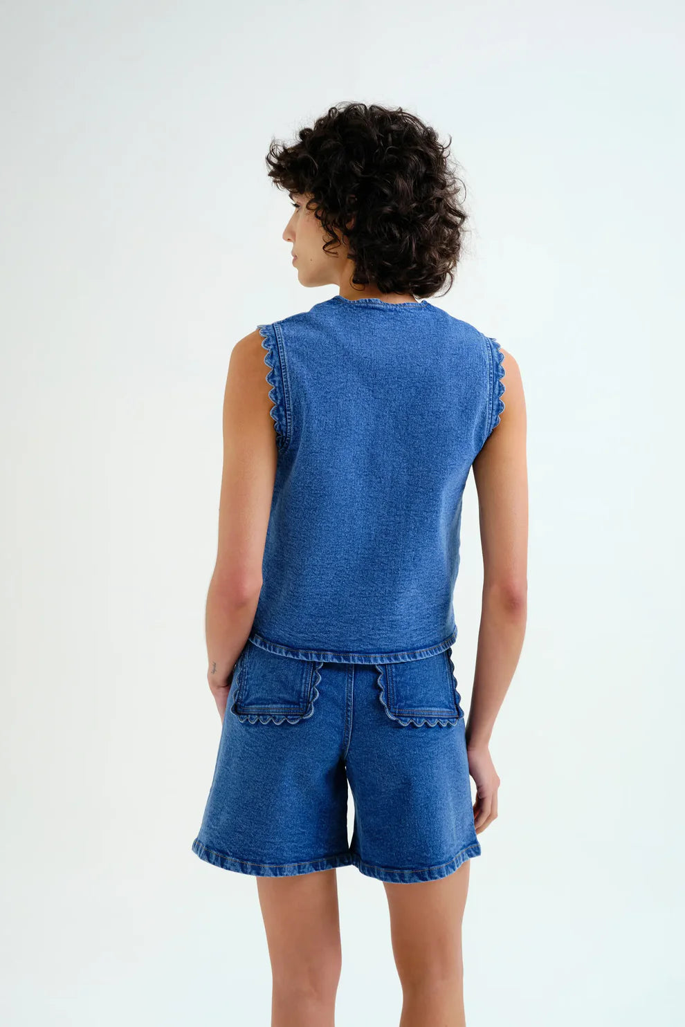 Compania Fantastica Denim Vest