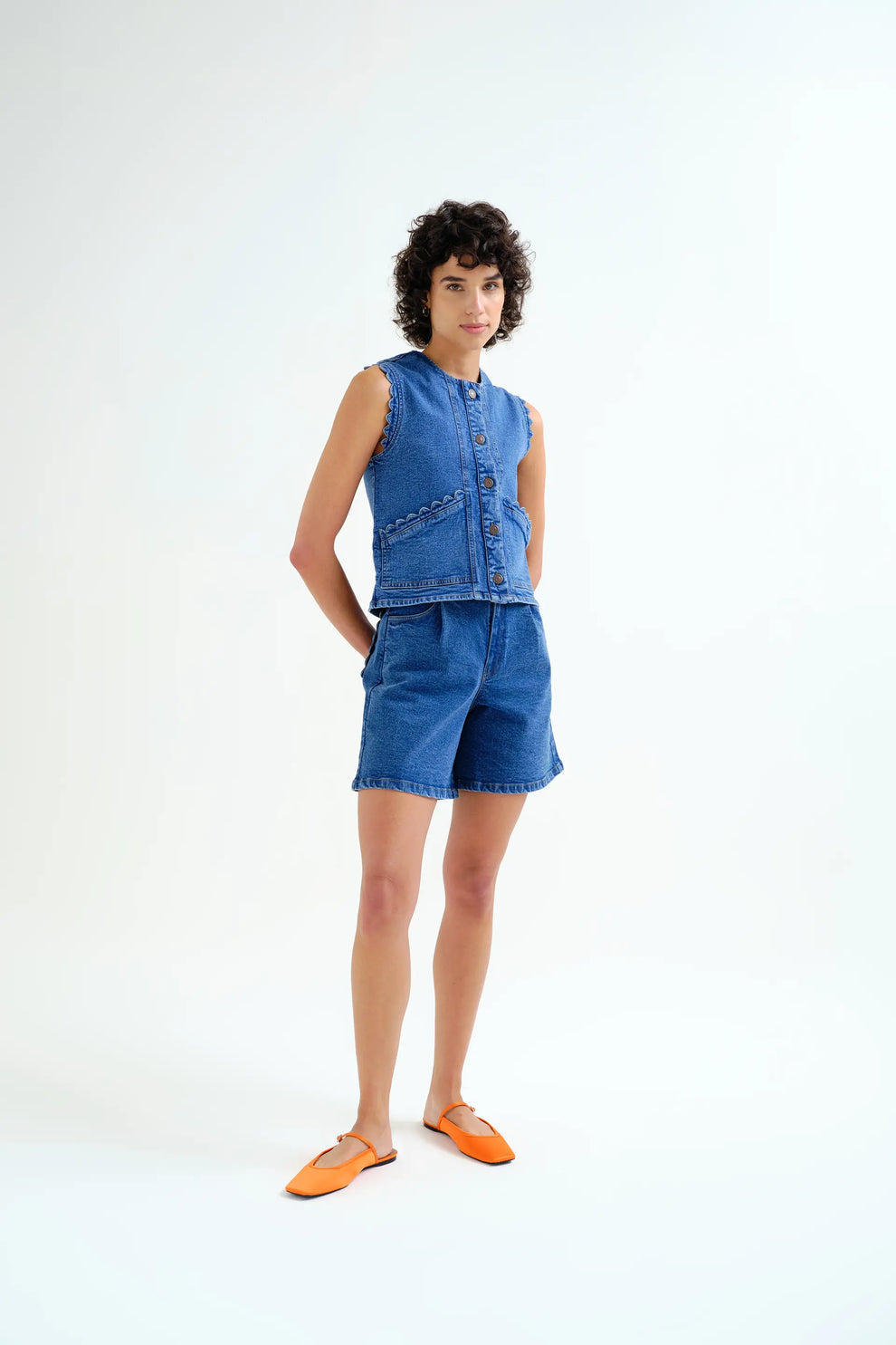 Compania Fantastica Denim Vest
