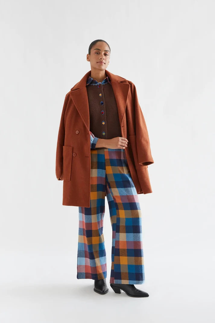 Compania Fantastica Velvet Button Sunshine Knit Vest