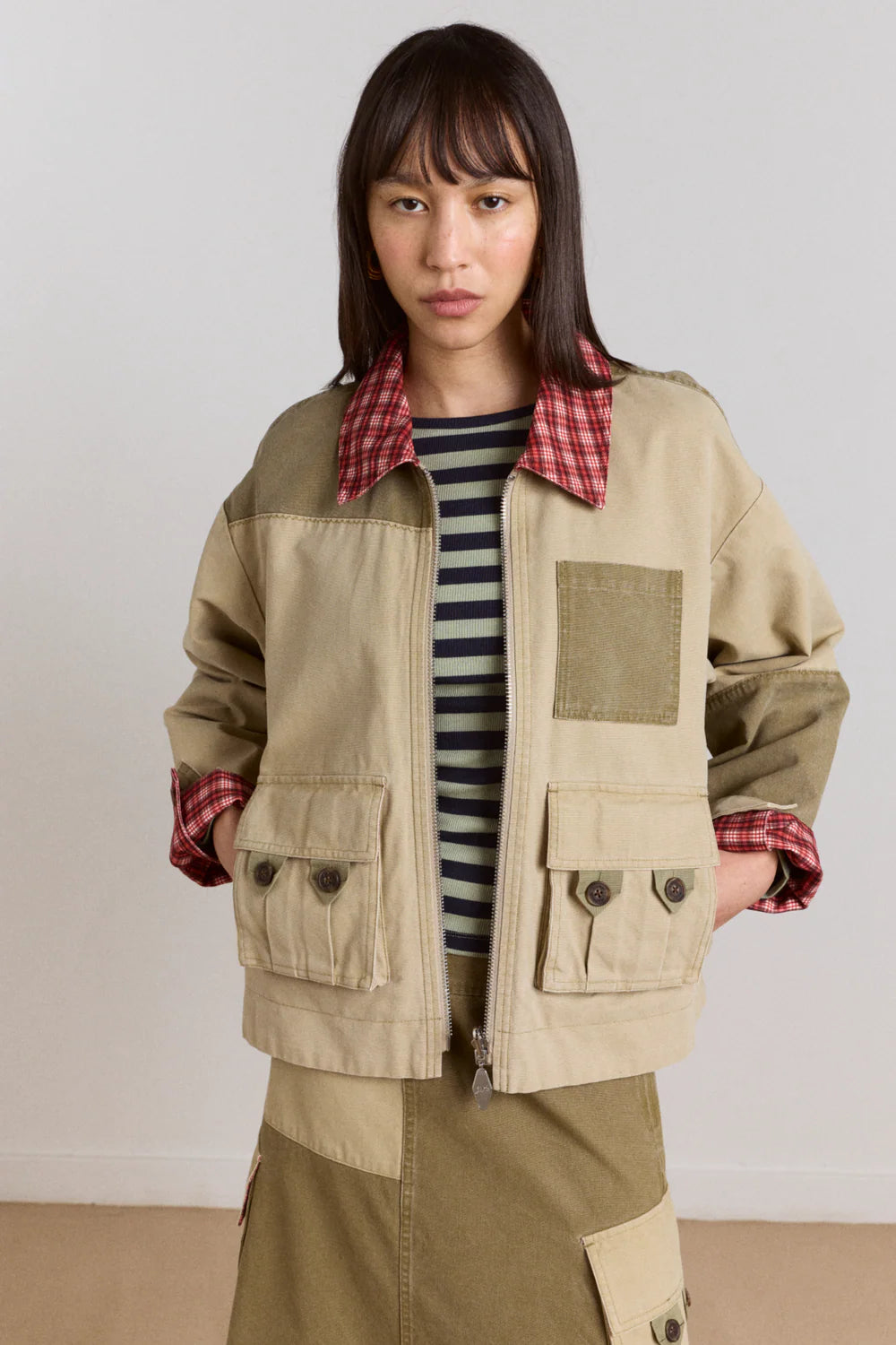 Damson Madder Marcelle Reversible Barn Jacket
