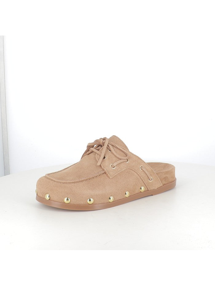 Alpe Suede Loafer Style Mule