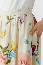Load image into Gallery viewer, Oui Floral A Line Midi Skirt
