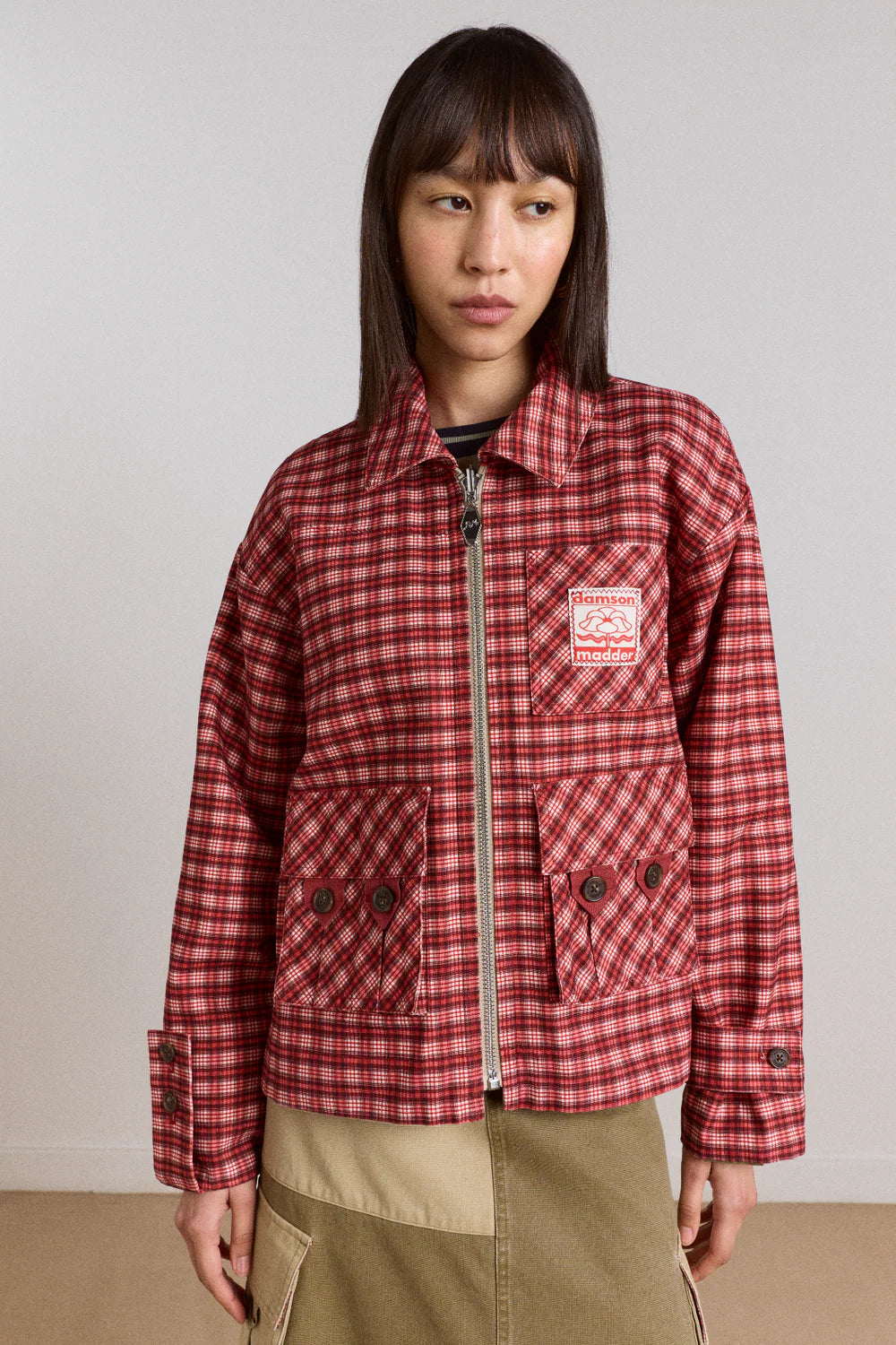Damson Madder Marcelle Reversible Barn Jacket