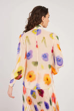 Load image into Gallery viewer, Derhy Federica Geo Flower Print Blouse
