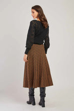 Load image into Gallery viewer, Derhy Galante Knitted Midi Skirt
