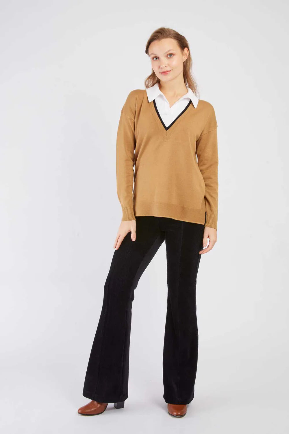 Derhy Agrippine Layered Long Sleeved Pullover