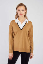 Load image into Gallery viewer, Derhy Agrippine Layered Long Sleeved Pullover
